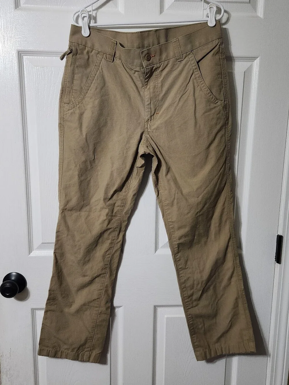 L.L. Bean Men's Tan Allagash Pants, Size: 34 X 30